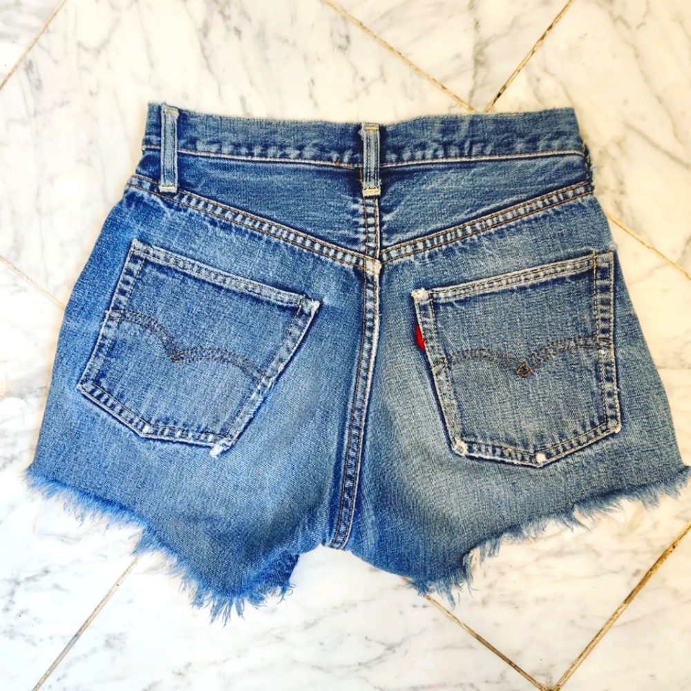 Vintage Levi's Big E Cuttoff Jean Shorts